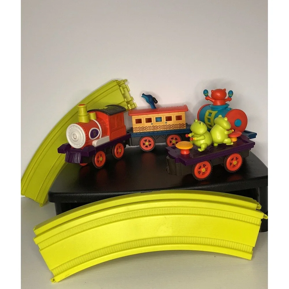B Toys Critter Express Musical Train Lights Sounds Kids‎ Toy